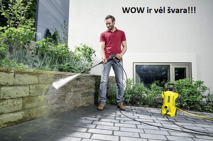 KARCHER aukšto slėgio plovyklos, kita produkcija