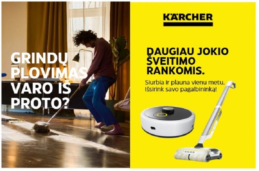 KARCHER robotai