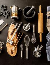 Įvairūs virtuvės įrankiai