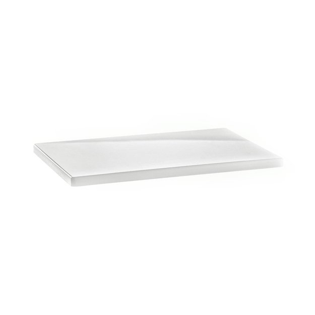 Cutting board, 25x35x2 cm, white