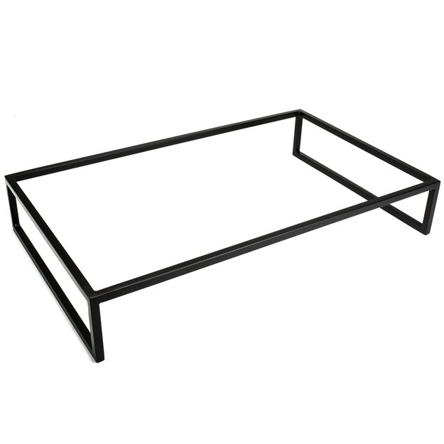 GN1/1 base, lacquered, low, black, Mesos