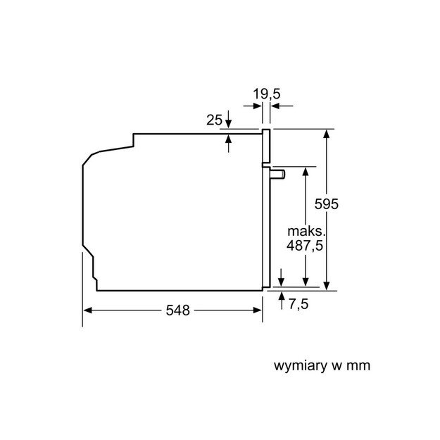 Bosch Serie 6 HBG537FB4 oven 71 L A Black 5