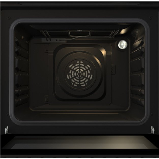 Gorenje Oven | BO6615E01B | 60 L | Electric | EnamelClean | Push pull buttons | Height 59.5 cm | Width 59.5 cm | Black 5