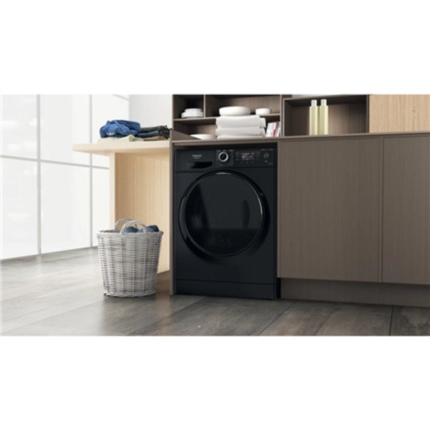 Hotpoint | Washing Machine With Dryer | NDD 11725 BDA EE | Energy efficiency class E | Front loading | 7 kg | Washing capacity 1 4