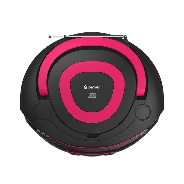Denver TDB-212P Personal CD player Pink 3