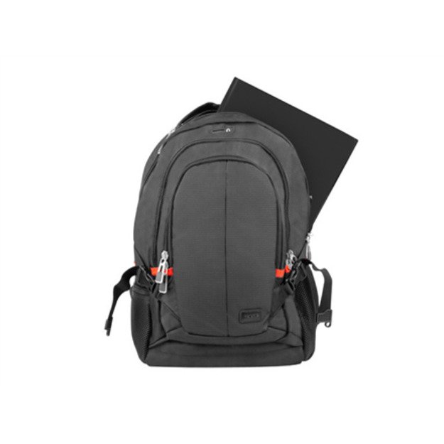 Natec | NTO-1703 | Laptop Backpack Merino | Backpack | Black | 15.6   | Shoulder strap 4