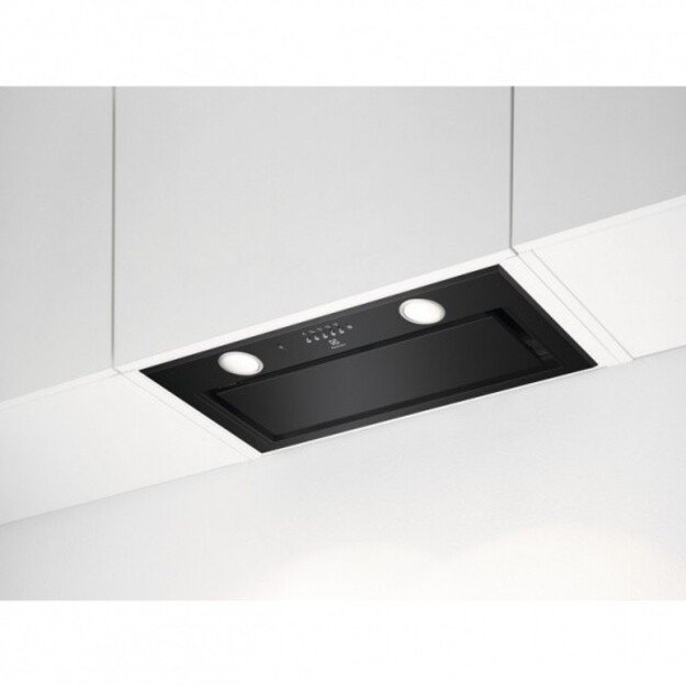 Electrolux Hood LFG716R Canopy, Energy efficiency class A, Width 54 cm, 580 m&sup3;/h, Touch control, LED, Black
