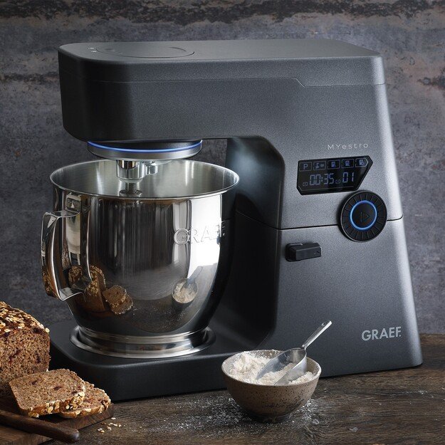 GRAEF KM7016 virtuvinis kombainas, pilka 2