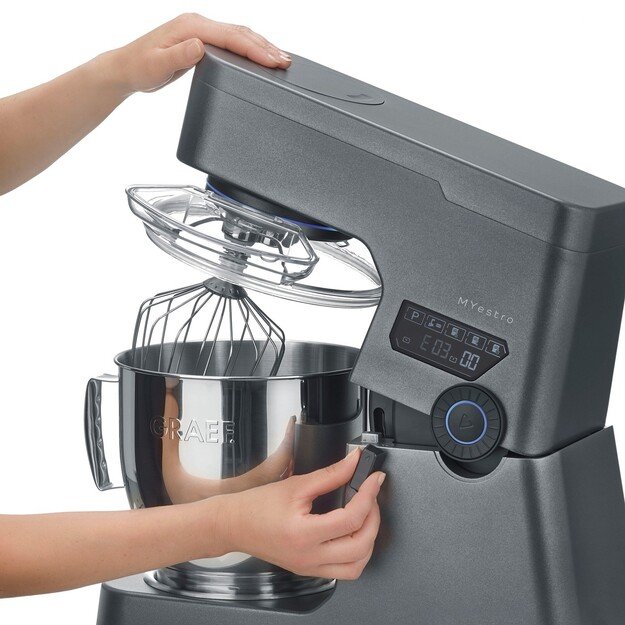 GRAEF KM7016 virtuvinis kombainas, pilka 3