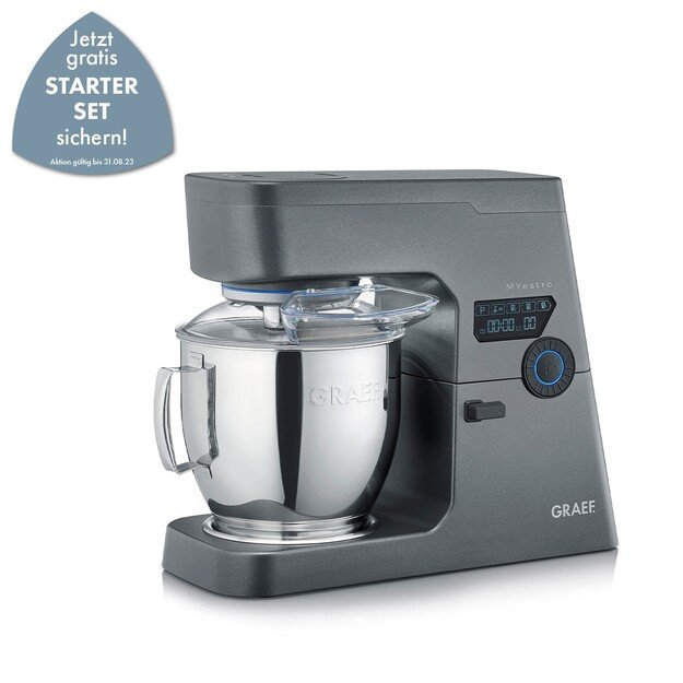 GRAEF KM7016 virtuvinis kombainas, pilka 5