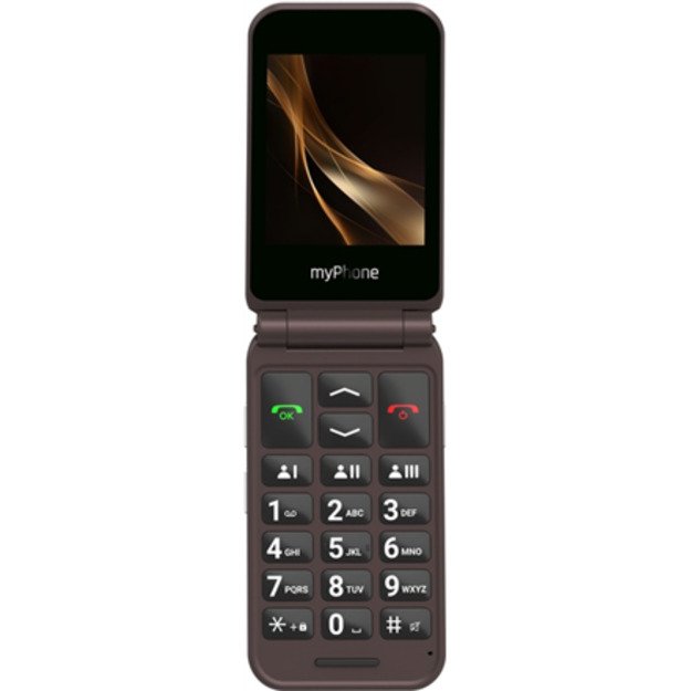 myPhone Harmony LTE Praline Collection | Brown | 2.8+1.44   | IPS | 48 MB | 128 MB | Single SIM | MicroSD | 3G | Bluetooth | 5.1 7