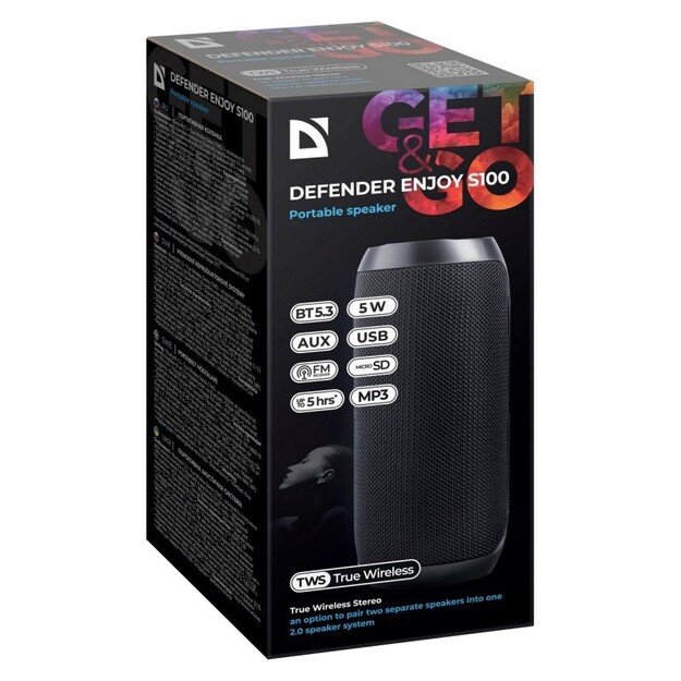 BLUETOOTH SPEAKER DEFENDER S100 5W 2