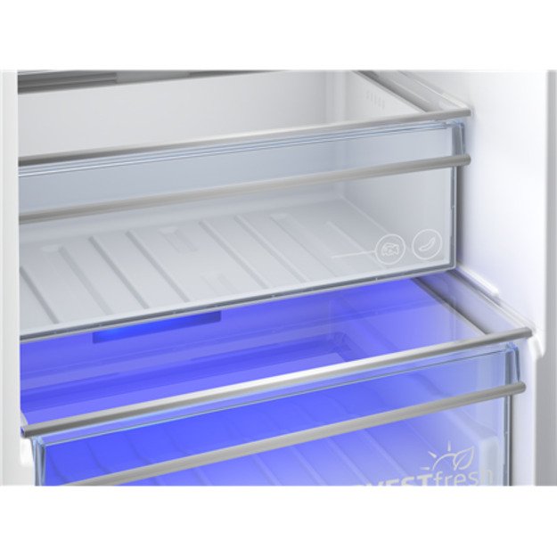 BEKO Refrigerator | BCNA306E42SN | Energy efficiency class E | Built-in | Combi | Height 193.5 cm | No Frost system | Fridge net 3