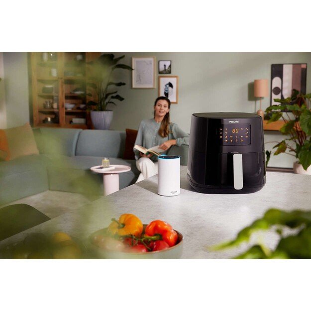 Philips | Air Fryer | Essential HD9280/70 | Power 2000 W | Capacity 6.2 L | Rapid Air technology | Black 5