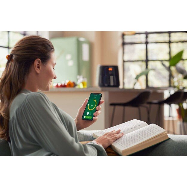 Philips | Air Fryer | Essential HD9280/70 | Power 2000 W | Capacity 6.2 L | Rapid Air technology | Black 6