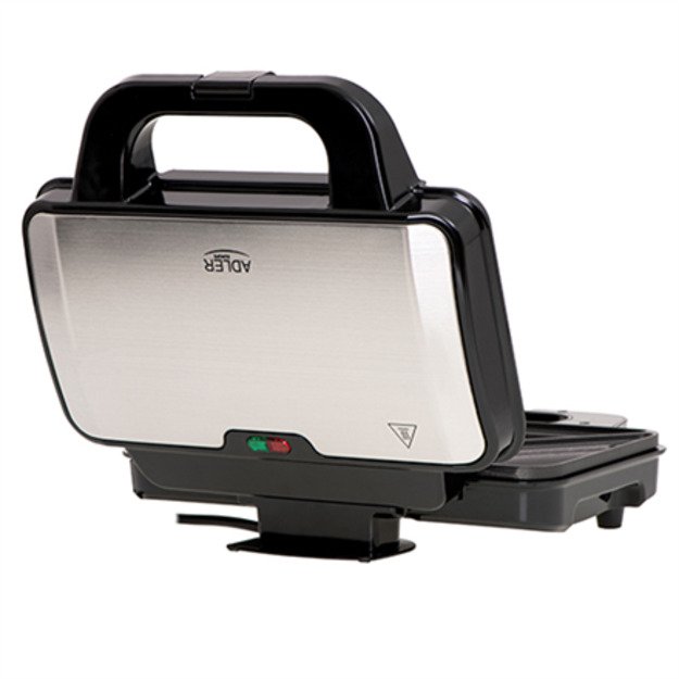 Adler | Sandwich maker | AD 3043 | 900 W | Number of plates 1 | Number of pastry 2 | Black 4
