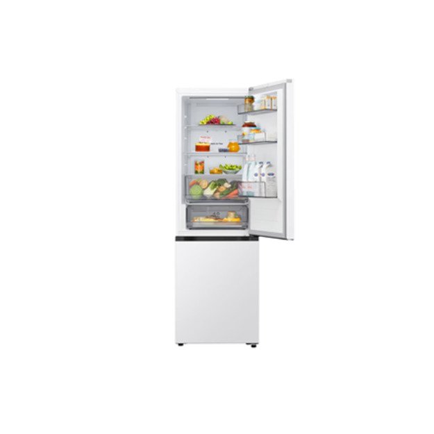 LG Refrigerator | GBBSJ10ESW | Energy efficiency class E | Free standing | Combi | Height 186 cm | Fridge net capacity 220 L | F 8