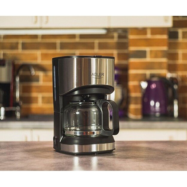 Adler | Coffee maker | AD 4407 | Drip | 550 W | Black 4