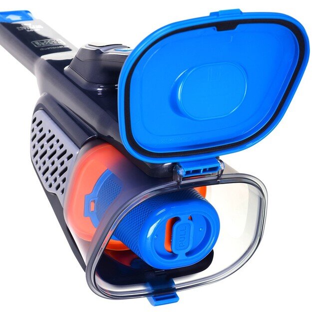 BLACK & DECKER Vacuum Cleaner | BHHV520BF-QW | Cordless operating | Handheld | 18 V | Blue/Gray 4
