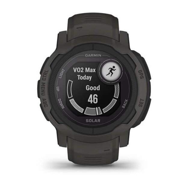 Garmin Instinct 2 Solar 2.29 cm (0.9 ) MIP 45 mm Digital 176 x 176 pixels Graphite GPS (satellite) 16
