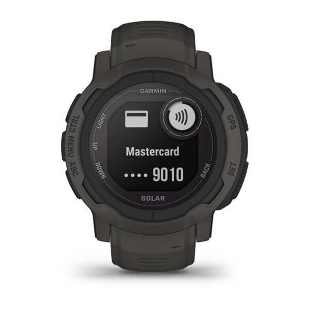 Garmin Instinct 2 Solar 2.29 cm (0.9 ) MIP 45 mm Digital 176 x 176 pixels Graphite GPS (satellite) 19