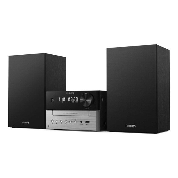 Philips TAM3205M2 home audio system Home audio micro system 20 W Black, Silver