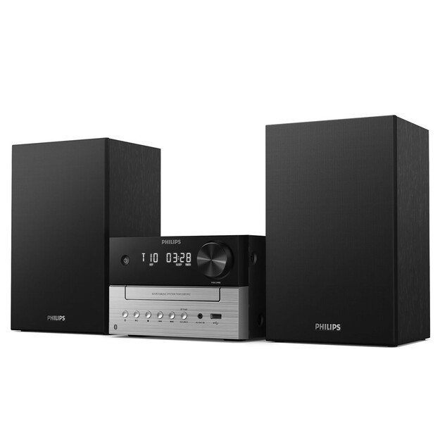 Philips TAM3205M2 home audio system Home audio micro system 20 W Black, Silver 1
