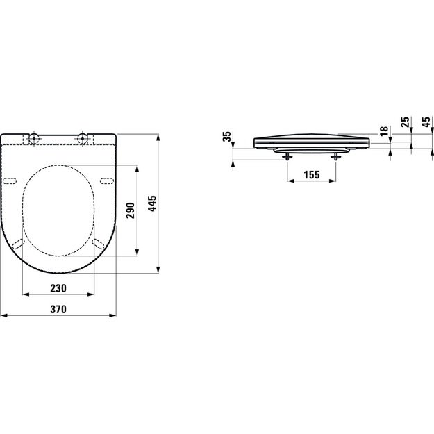 LAUFEN Pro Slim H8989660000001
