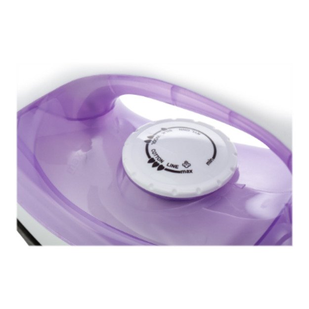 Iron | Adler | AD 5019 | With cord | 1600 W | Water tank capacity 100 ml | Continuous steam 10 g/min | Violet/White 2