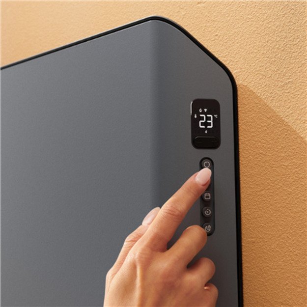 Duux | Edge 2000 Smart Convector Heater | 2000 W | Suitable for rooms up to 30 m&sup2; | Gray | IP24 3