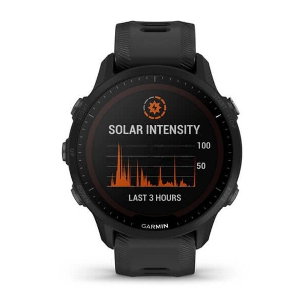 Garmin Forerunner 955 3.3 cm (1.3 ) MIP Digital 260 x 260 pixels Touchscreen Black Wi-Fi GPS (satellite) 6