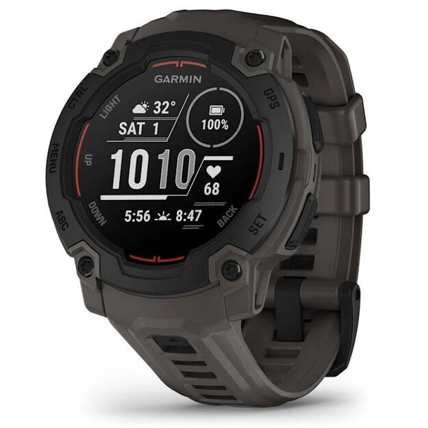 Garmin Instinct E 2.29 cm (0.9 ) MIP 45 mm Digital 176 x 176 pixels Black GPS (satellite)