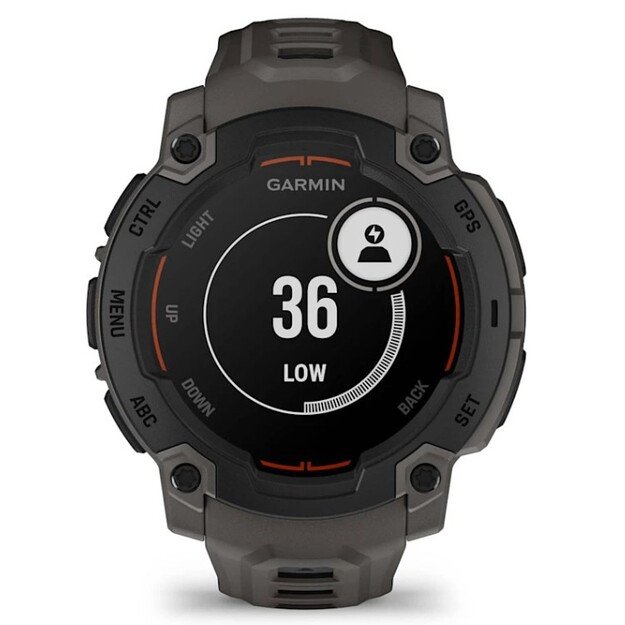 Garmin Instinct E 2.29 cm (0.9 ) MIP 45 mm Digital 176 x 176 pixels Black GPS (satellite) 4