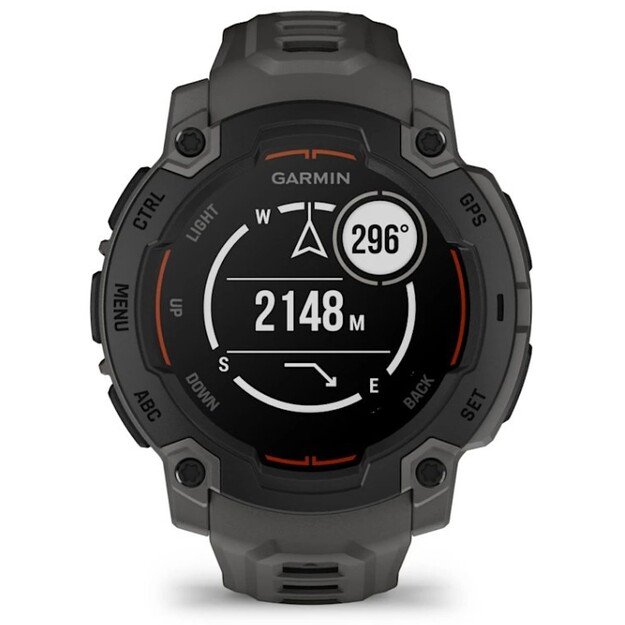 Garmin Instinct E 2.29 cm (0.9 ) MIP 45 mm Digital 176 x 176 pixels Black GPS (satellite) 10