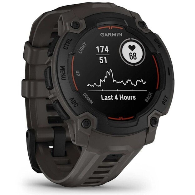 Garmin Instinct E 2.29 cm (0.9 ) MIP 45 mm Digital 176 x 176 pixels Black GPS (satellite) 11