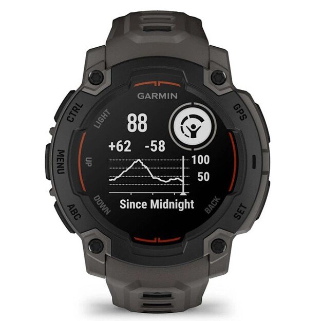 Garmin Instinct E 2.29 cm (0.9 ) MIP 45 mm Digital 176 x 176 pixels Black GPS (satellite) 5
