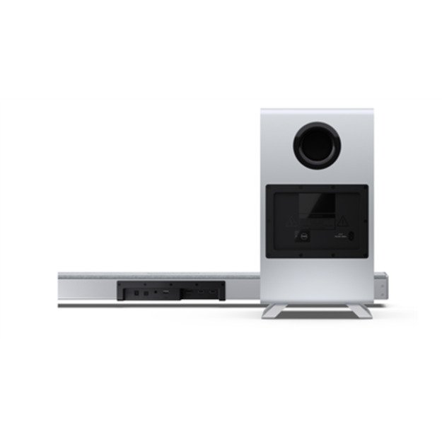 Sharp | 3.1.2 Dolby Atmos/DTS:X Soundbar with Wireless Subwoofer | HT-SBW53121(SL) | Bluetooth 3