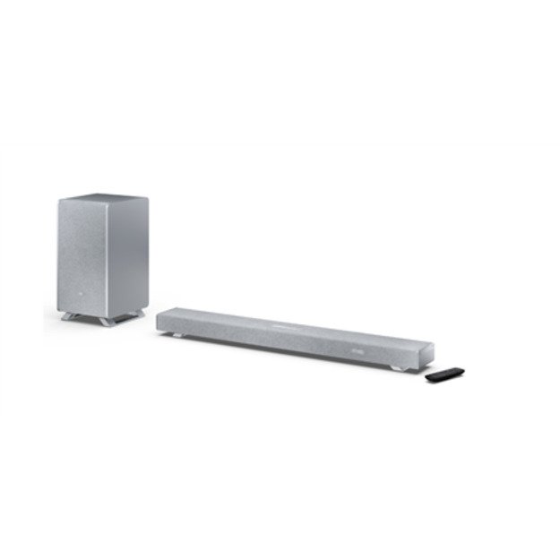 Sharp | 3.1.2 Dolby Atmos/DTS:X Soundbar with Wireless Subwoofer | HT-SBW53121(SL) | Bluetooth 7