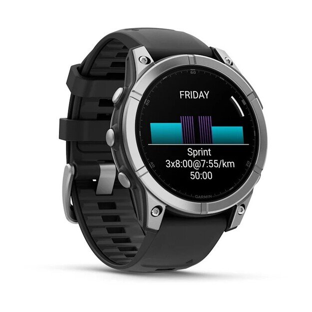 Garmin Fenix E stainless Steel 8