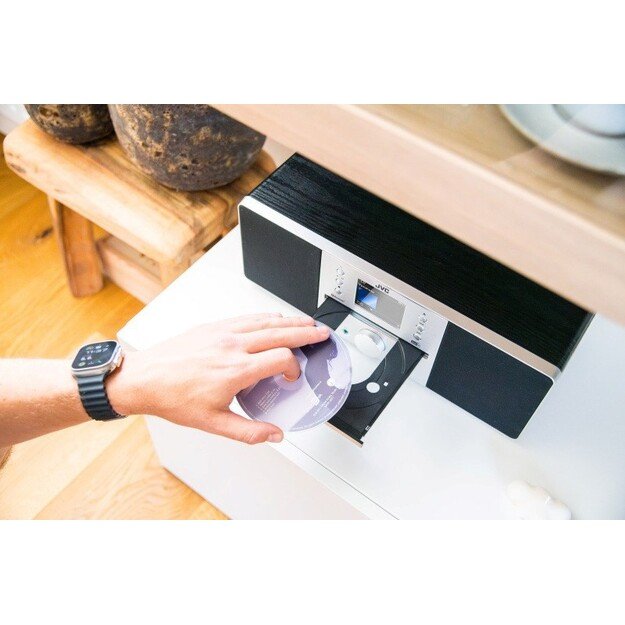 Micro system JVC RD-E874B black 2