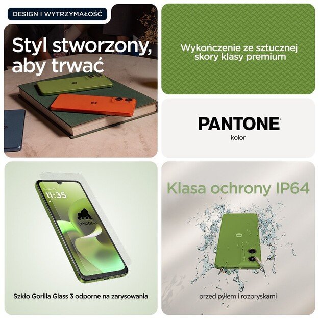 Motorola Moto G06 4/256GB DS Pantone Tendril 1