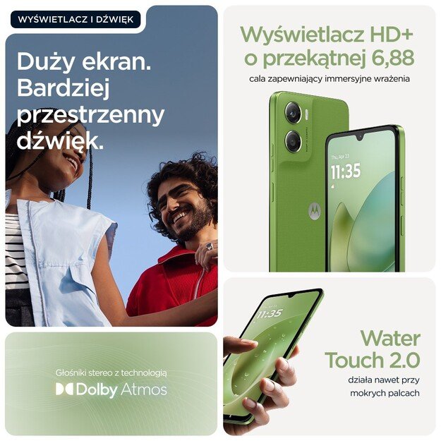 Motorola Moto G06 4/256GB DS Pantone Tendril 2