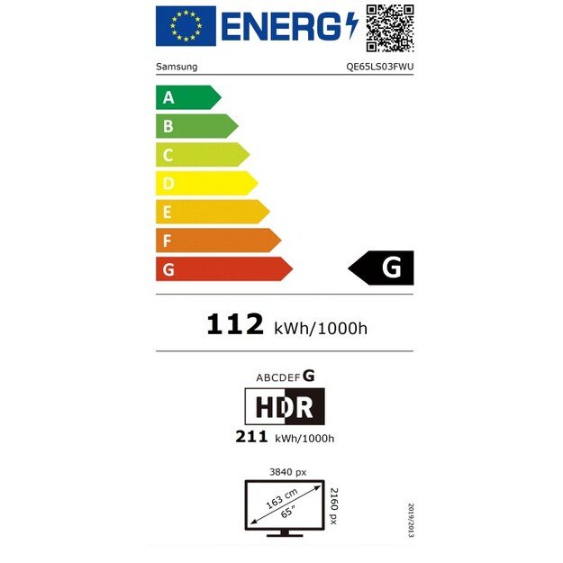 QLED Televizorius Samsung The Frame Pro 4K, Vision AI Smart TV, QE65LS03FWUXXH 5