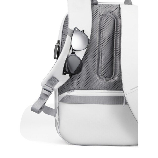 XD DESIGN ANTI-THEFT BACKPACK BOBBY EDGE WHITE P/N: P706.2503 1