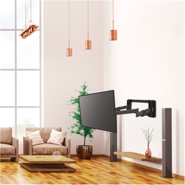 BARKAN BM464L 13 -90  lygiam/lenktam TV, 4 lankstų, sieninis, prailgintas 3