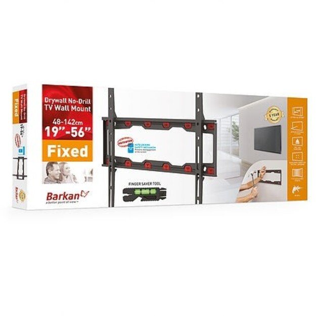 BARKAN ND300.B 29 -65  TV, fiksuotas, gipso kartono sienai 3