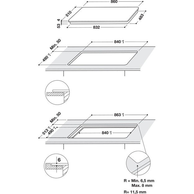 WHIRLPOOL SMP 9010 C/NE/IXL