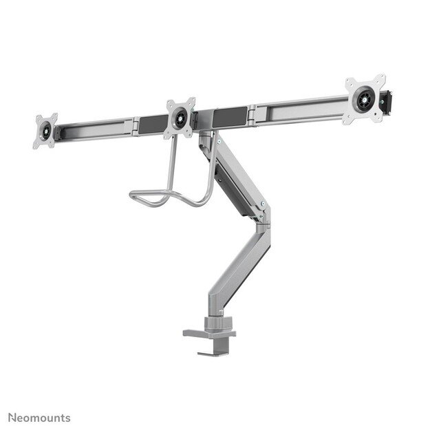 Neomounts NM-D775DX3SILVER Monitor arm 17-27  - gas spring - Topfix - 180&deg;-stop 9