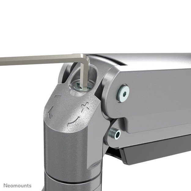 Neomounts NM-D775DX3SILVER Monitor arm 17-27  - gas spring - Topfix - 180&deg;-stop 5