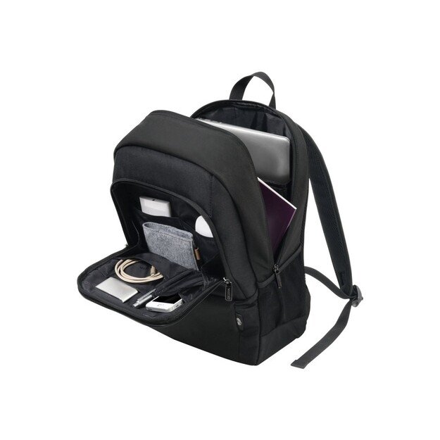 DICOTA Eco Backpack BASE 43.9 cm (17.3 ) Black 1